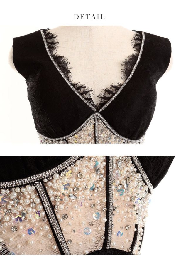 画像19: 【XSサイズあり】【Glossy/グロッシー】チュール/ ラグジュアリー/ タイト/ ミニドレス/ キャバドレス【OF08】