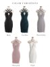 画像15: 【Glossy/グロッシー】バストクロスジップ/ ZIP 片サイドレース切替/ タイト/ ミニドレス/ キャバドレス[OF08] (15)