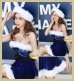 画像11: 【即日発送】【クリスマスコスプレ4点セット】【Malymoon/マリームーン】レースアップxウエストリボンサンタコスプレ【フリーサイズ/8カラー】[YMT]