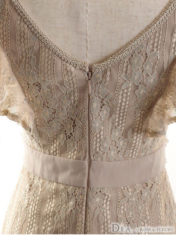 画像5: Lサイズあり【DEA./ディア】パール/ フリル/レース / タイト/ ミニドレス/ キャバドレス【OF08】