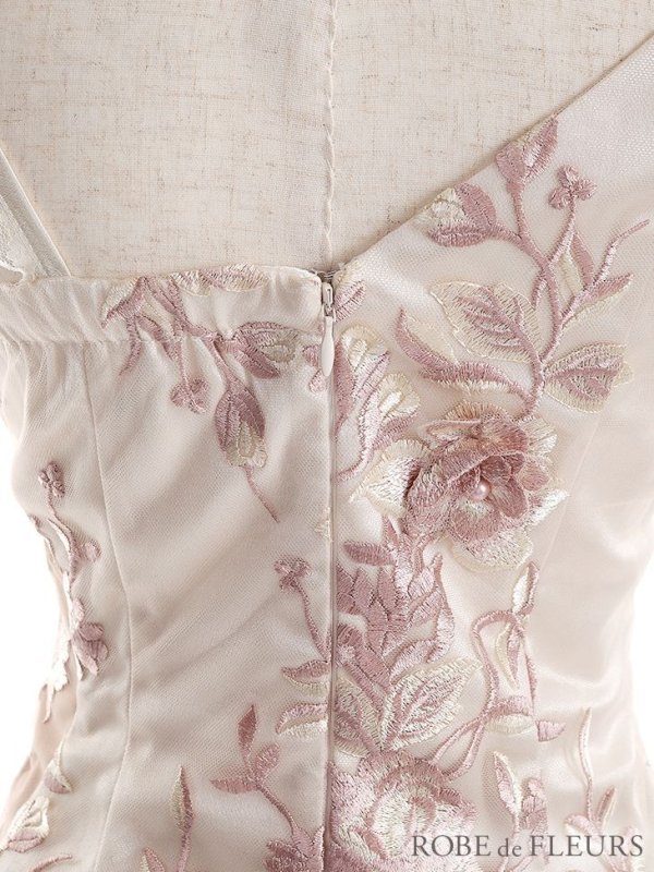 画像13: XS〜Lサイズあり【ROBE de FLEURS/ローブドフルール】立体刺繍レース/ アシンメトリー / タイト/ミニドレス/ キャバドレス[OF08]