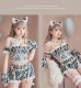ホワイト　モデル身長：161cm　着用サイズ：Fサイズ