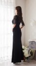 画像4: XLサイズあり【Luxe Style/リュクススタイル】レーススリーブ/ カシュクール/ 袖あり/ ショートインロング/ ロングドレス/ キャバドレス long【HC03】