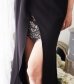 画像7: XLサイズあり【Luxe Style/リュクススタイル】レーススリーブ/ カシュクール/ 袖あり/ ショートインロング/ ロングドレス/ キャバドレス long【HC03】