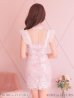 画像4: 【ROBE de FLEURS/ローブドフルール】スパンコール/立体フラワー/ レース/ 刺繍/タイト/ ミニドレス/ キャバドレス[OF2]