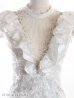 画像8: 【ROBE de FLEURS/ローブドフルール】ビジューライン/ Vカット/ フリルスリーブ/ 刺繍レース/ タイト/ ミニドレス/ キャバドレス[OF2]