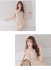 画像2: XSサイズあり【ROBE de FLEURS Glossy/ローブ・ド・フルール グロッシー】レース /パール /ビジュー/ ノースリーブ/ タイト/ ミニドレス/ キャバドレス[OF2] (2)