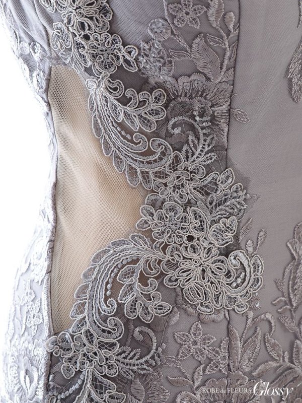 画像19: XSサイズあり【Glossy/グロッシー】ビジュー/ 刺繍/ サイドシアー/ キャミ/ タイト/ ミニドレス/ キャバドレス【OF08】