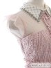 画像10: XSサイズあり【ROBE de FLEURS/ローブドフルール】ラメツイード/ ビジュー/ 襟つき/ 台形スカート/ ミニドレス/ キャバドレス[OF2]