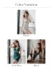 画像23: 【ROBE de FLEURS Glossy/ローブ・ド・フルール グロッシー】レース/ スパンコール/ サイドチュール/ タイト/ ミニドレス/ キャバドレス[OF2]