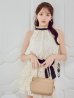 アイボリー モデル：りな　身長：160cm　着用サイズ：Sサイズ