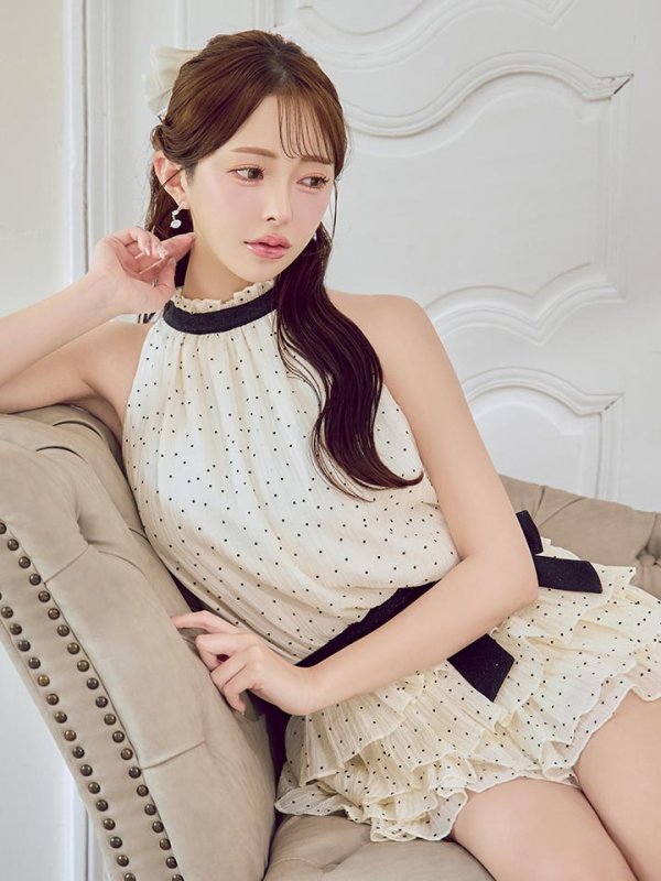 アイボリー モデル：りな　身長：160cm　着用サイズ：Sサイズ