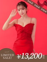 【LIMITED SALE開催中！! 11月11日より順次発送予定】XSサイズあり【ANGEL R/エンジェルアール】ビックリボン/ キャミソール/ フラワーレース/ ワンカラー/ タイト/ ミニドレス/ キャバドレス[OF2]