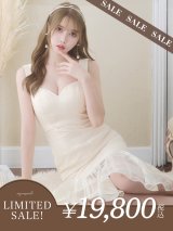 【LIMITED SALE開催中！! 11月11日より順次発送予定】Lサイズあり【DEA./ディア】マーメイド/ サテン/ ノースリーブ/ チェック柄/ ワンピース/ ミモレ丈/ マキシ丈/ ミディアムドレス/ キャバドレス【OF08】