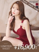 【LIMITED SALE開催中！! 11月11日より順次発送予定】【Andy GLAMOROUS/アンディグラマラス】シンプル/ ワンカラー/ ノースリーブ/ ショルダーバックル/ タイト/ ミニドレス/ キャバドレス[OF05]