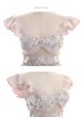 画像8: Lサイズあり【ROBE de FLEURS/ローブドフルール】立体フラワー/ シアー/ レース/ ペプラム/ タイト/ ミニドレス/ キャバドレス[OF2]