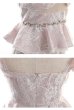 画像9: Lサイズあり【ROBE de FLEURS/ローブドフルール】立体フラワー/ シアー/ レース/ ペプラム/ タイト/ ミニドレス/ キャバドレス[OF2]