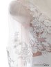 画像9: Lサイズあり【ROBE de FLEURS Glossy/ローブ・ド・フルール グロッシー】刺繍レース /チュールスリーブ/長袖 / タイト/ ミニドレス/ キャバドレス[OF2]