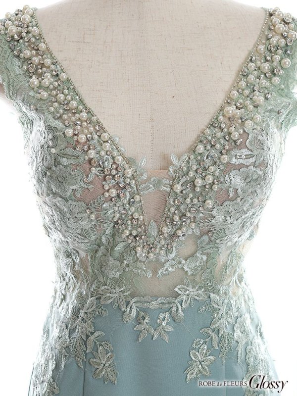 画像14: XS-Lサイズあり【Glossy/グロッシー】スパンコールレース/ ノースリーブ/ ストレッチ/ アシンメトリースカート/ 刺繍/ タイト/ ミニドレス/ キャバドレス【HC02】