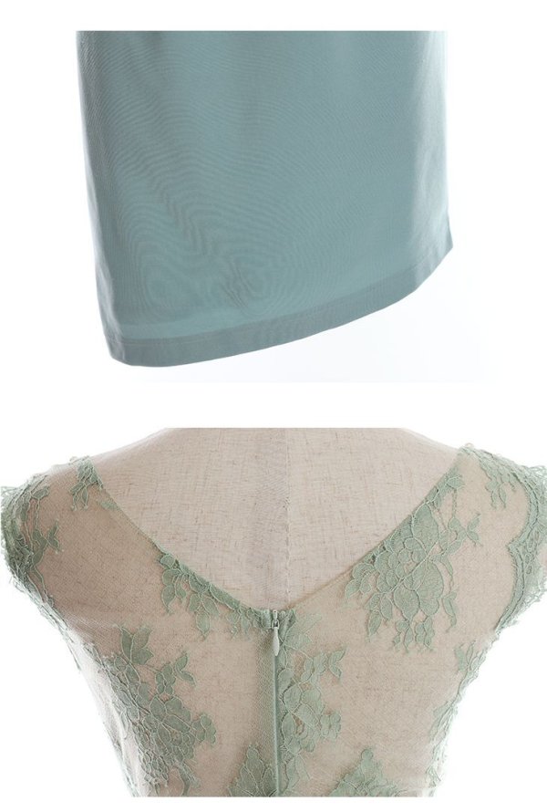 画像18: XS-Lサイズあり【Glossy/グロッシー】スパンコールレース/ ノースリーブ/ ストレッチ/ アシンメトリースカート/ 刺繍/ タイト/ ミニドレス/ キャバドレス【HC02】