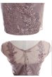 画像14: XSサイズあり【ROBE de FLEURS Glossy/ローブ・ド・フルール グロッシー】スカラップレース/ サイドチュール/ ビジュー/ ノースリーブ/ タイト/ ミニドレス/ キャバドレス[OF2]