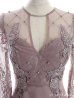 画像16: XSサイズあり【ROBE de FLEURS Glossy/ローブ・ド・フルール グロッシー】長袖/ フラワーレース/ ブロックチュール/ バストカット/ タイト/ ミニドレス/ キャバドレス[OF2]