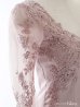 画像12: 【XSサイズあり】【Glossy/グロッシー】フラワーチュール/ 長袖/ ワンカラー/ タイト/ ミニドレス/ キャバドレス[OF2]