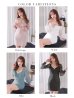 画像14: 【XSサイズあり】【Glossy/グロッシー】フラワーチュール/ 長袖/ ワンカラー/ タイト/ ミニドレス/ キャバドレス[OF2]