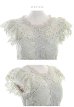 画像12: Lサイズあり【DEA. by ROBE de FLEURS/ディアバイローブドフルール】マーメイド/ フローラルレース/ ミディアム丈/ キャバドレス[OF2]
