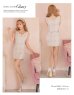 画像6: sugarコラボ商品☆【XS-Lサイズあり】【ROBE de FLEURS Glossy/ローブ・ド・フルール グロッシー】ラメツイード/ ジップ/ ZIP フロントロックデザイン/ ジップ/ ZIPタイト/ ミニドレス/ キャバドレス[OF2]