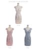 画像19: XS〜Lサイズあり【ROBE de FLEURS/ローブドフルール】サイドフラワーモチーフ/ 立体フラワー/ ノースリーブ/ タイト/ ミニドレス/ キャバドレス[OF2]