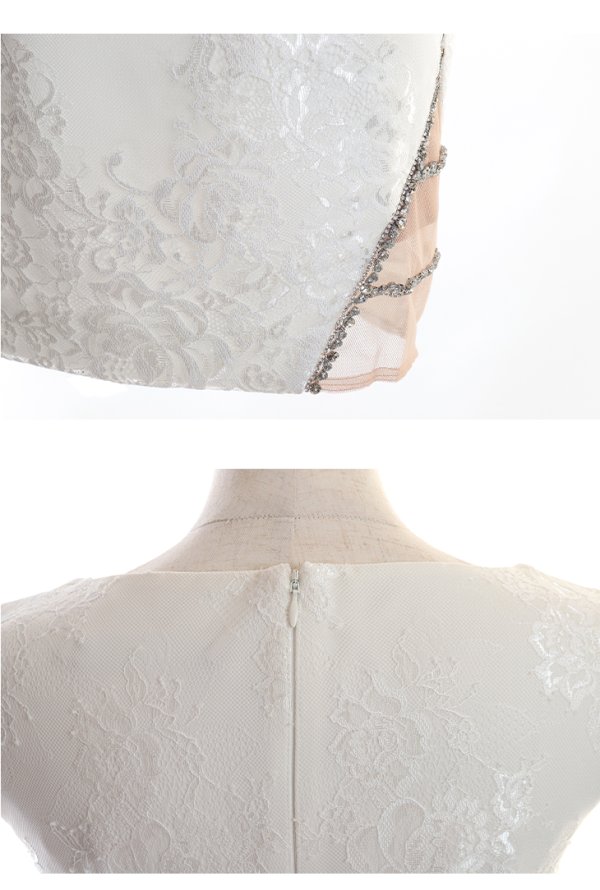 画像14: 【Glossy/グロッシー】フロントジップ/ ZIP サイドチュール/ タイト/ ミニドレス/ キャバドレス【HC02】