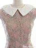画像13: Lサイズあり【DEA. by ROBE de FLEURS/ディアバイローブドフルール】2WAY襟付き/ レース/ ノースリーブ/ クラシック/ ワンピース/ ひざ丈/ ミディアム/ キャバドレス[OF2]