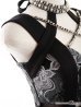 画像12: XS〜Lサイズあり【ROBE de FLEURS Glossy/ローブ・ド・フルール グロッシー】バストクロス/ 変形スカート/ ケミカルレース/ ストレッチ/ タイト/ ミニドレス/ キャバドレス[OF2]