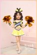 画像2: 【即日発送】チアガール/ チアリーダーキッズ女の子用《ハロウィンコスプレ5点セット》【Malymoon/マリームーン】[HC02] (2)