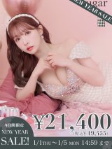 【新春セール開催中！! 】sugarコラボ商品☆XSサイズあり【ANGEL R/エンジェルアール】オフショルダー/ 千鳥柄/ ツイード/ バストフラワーパールビジュー/ タイト/ ミニドレス/ キャバドレス[OF2]