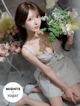 【NIGHTS掲載】XSサイズあり【Glossy/グロッシー】サイドドロスト/ プリーツ/ フレア/ セットアップ/ ミニドレス/ キャバドレス[OF08]