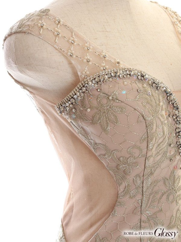 画像9: 【Glossy/グロッシー】刺繍レース/ バックレース/ ストレッチ/ タイト/ ミニドレス/ キャバドレス【HC02】