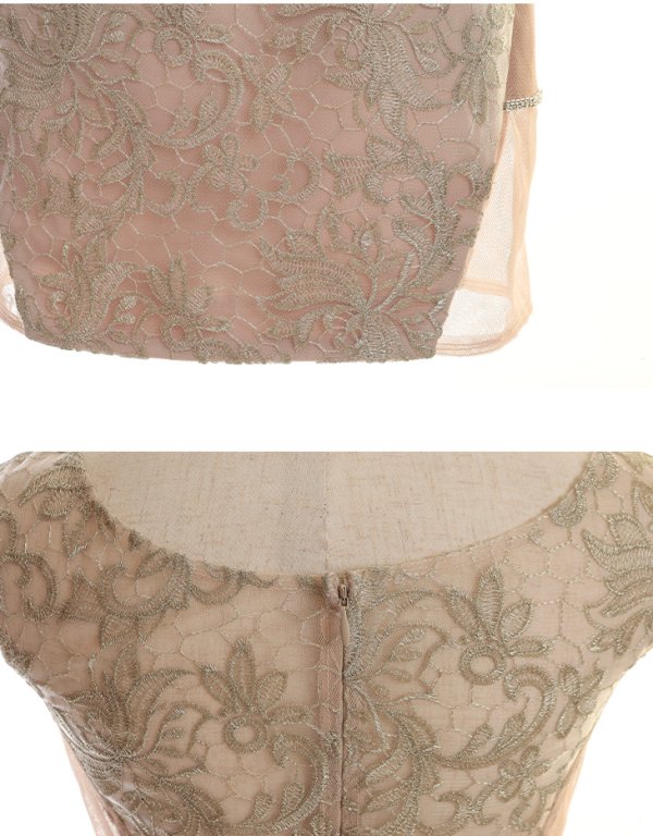 画像14: 【Glossy/グロッシー】刺繍レース/ バックレース/ ストレッチ/ タイト/ ミニドレス/ キャバドレス【HC02】