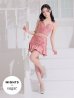 ピンク　モデル：しおん　身長：170cm　着用サイズ：Sサイズ