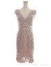 画像14: XS〜Lサイズあり【DEA. by ROBE de FLEURS/ディアバイローブドフルール】ワンピース/ ケミカルレース/ ノースリーブ/ タイト/ ひざ丈/ ミディアムドレス/ キャバドレス[OF2]
