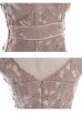 画像13: XS〜Lサイズあり【DEA. by ROBE de FLEURS/ディアバイローブドフルール】ワンピース/ ケミカルレース/ ノースリーブ/ タイト/ ひざ丈/ ミディアムドレス/ キャバドレス[OF2]