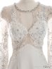 画像27: XSサイズあり【ROBE de FLEURS Glossy/ローブ・ド・フルール グロッシー】アメスリ/ ビジュー/ 刺繍レース/ サイドシアー/ チュールスリーブ/ 長袖/ 袖あり/ アシメ/ タイト/ ミニドレス/ キャバドレス[OF2]