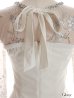 画像29: XSサイズあり【ROBE de FLEURS Glossy/ローブ・ド・フルール グロッシー】アメスリ/ ビジュー/ 刺繍レース/ サイドシアー/ チュールスリーブ/ 長袖/ 袖あり/ アシメ/ タイト/ ミニドレス/ キャバドレス[OF2]