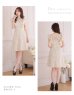 画像4: Lサイズあり【DEA. by ROBE de FLEURS/ディアバイローブドフルール】ワンピース/ 総レース/ パール/ フリル袖/ 袖あり/ 膝丈/ ミディアム/ キャバドレス[OF2]