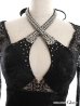 画像17: XS〜Lサイズあり【ROBE de FLEURS Glossy/ローブ・ド・フルール グロッシー】ホルターネック/ アメスリ/ レーススリーブ/ 七分袖/ 長袖/ 袖あり/ ジップ/ タイト/ ミニドレス/ キャバドレス[OF2]