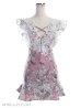 画像12: XS〜Lサイズあり【ROBE de FLEURS/ローブドフルール】セットアップ/ スカートパンツ/ フロントクロス/ フリル/ ミニドレス/ キャバドレス[OF2]