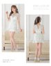 画像6: XS〜Lサイズあり【ROBE de FLEURS/ローブドフルール】セットアップ/ スカートパンツ/ フロントクロス/ フリル/ ミニドレス/ キャバドレス[OF2]