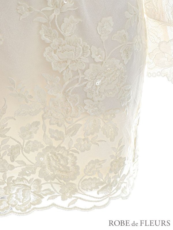 画像16: 【ROBE de FLEURS/ローブドフルール】バストカット/ レース/ ビジュー/ リボン/ 長袖 / 袖あり/ タイト/ ミニドレス/ キャバドレス[OF08]