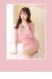 画像4: 【ROBE de FLEURS/ローブドフルール】バストカット/ レース/ ビジュー/ リボン/ 長袖 / 袖あり/ タイト/ ミニドレス/ キャバドレス[OF2]